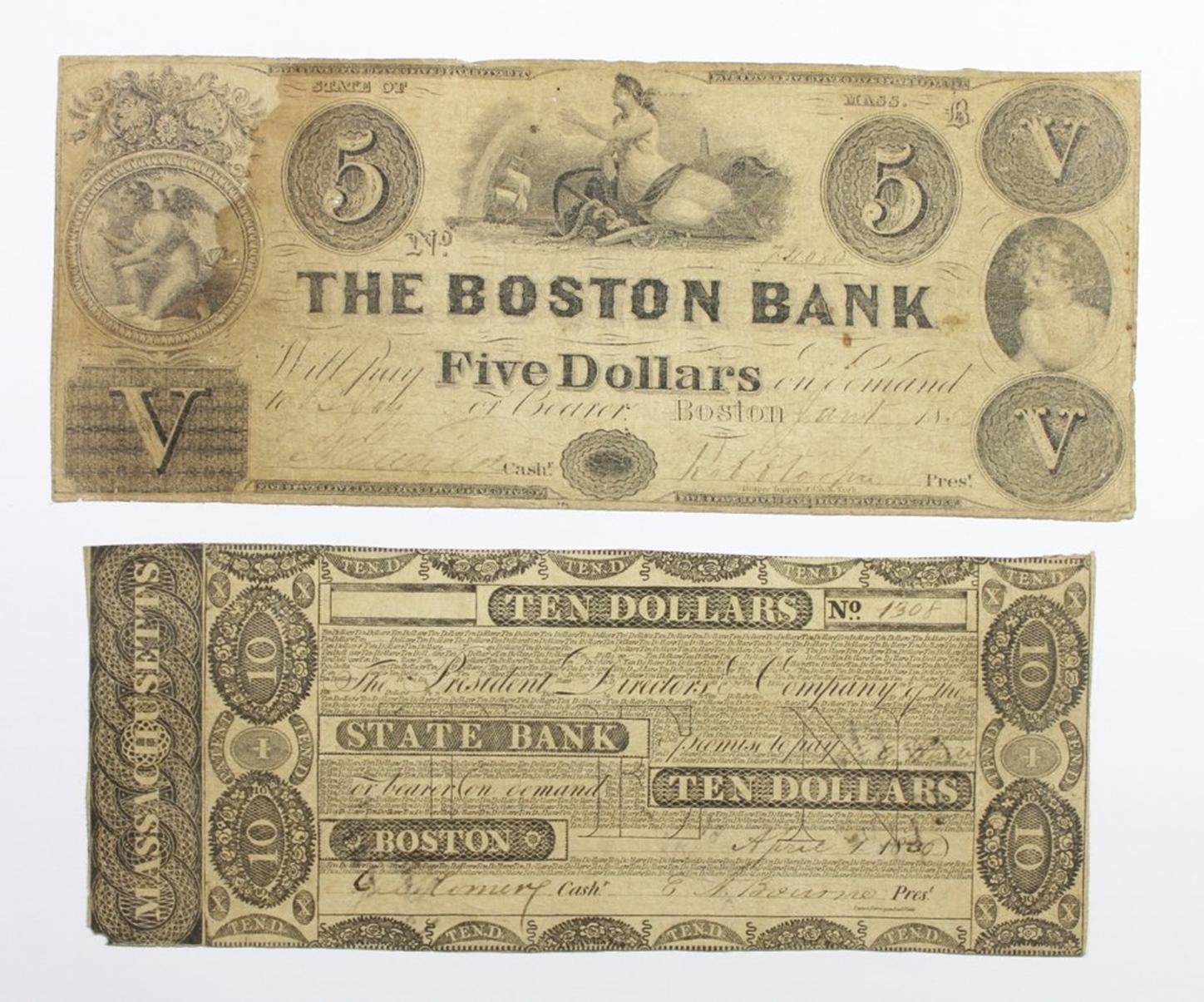 (2) BOSTON OBSOLETE BANK