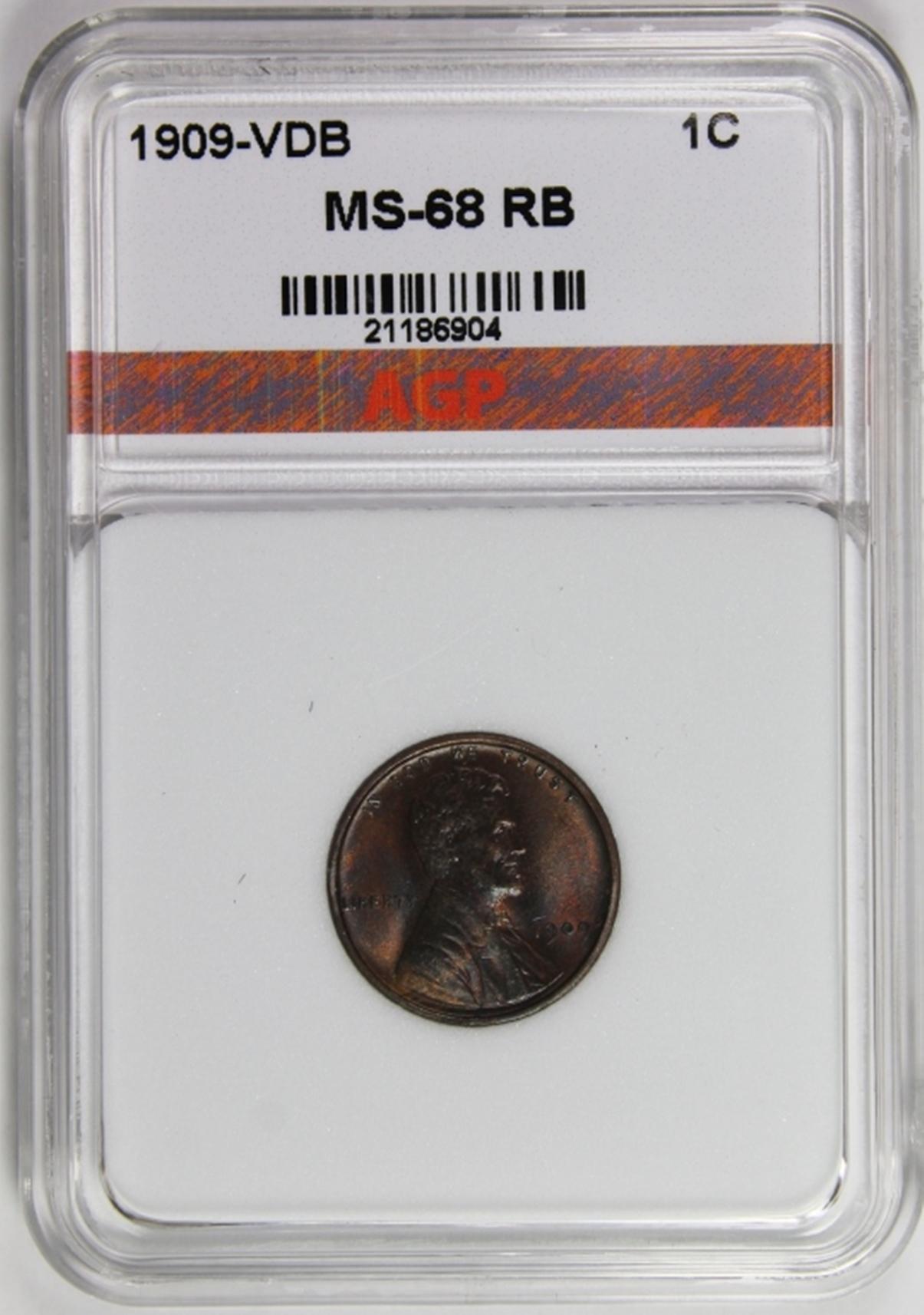 1909 VDB LINCOLN CENT