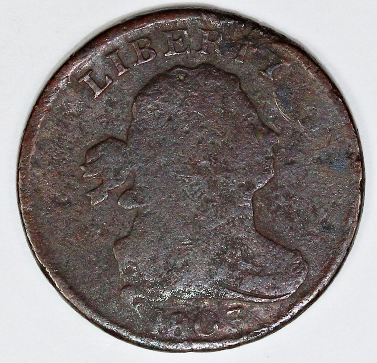 1803 HALF CENT