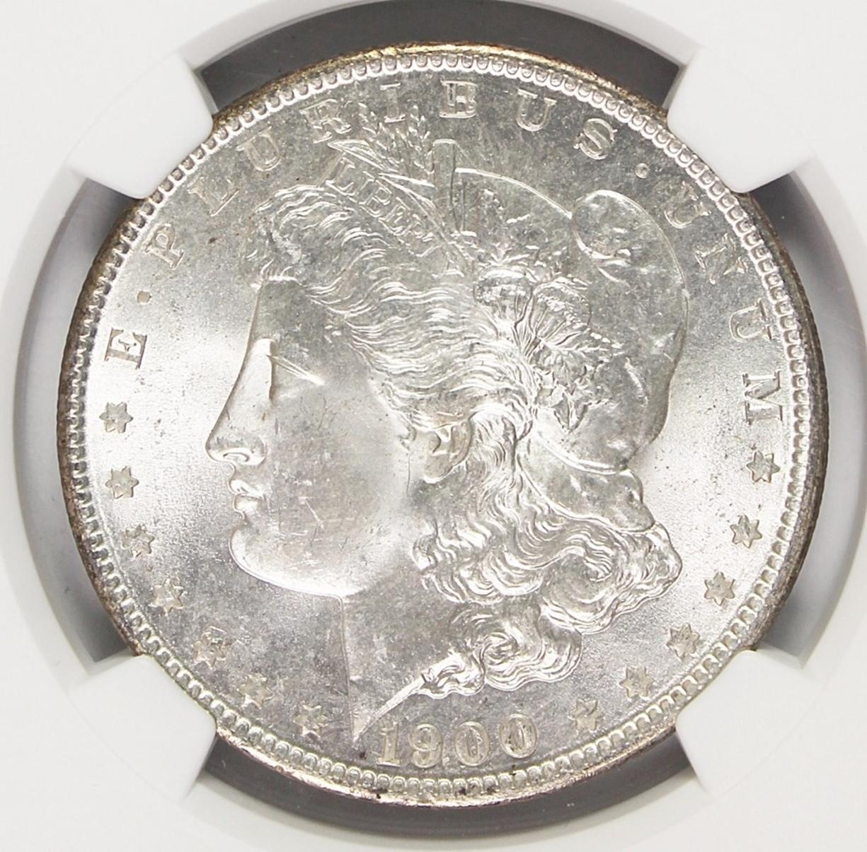 1900-O MORGAN SILVER DOLLAR