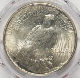 1925 PEACE SILVER DOLLAR