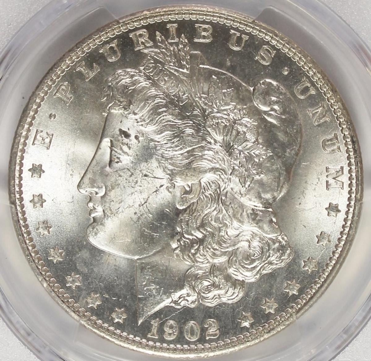 1902-0 MORGAN SILVER DOLLAR