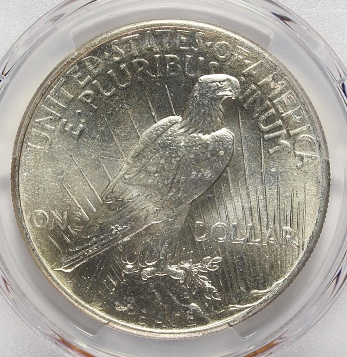 1924 PEACE SILVER DOLLAR