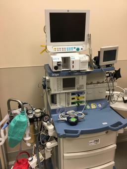 Drager Fabius GS Anesthesia with Patient Monitor