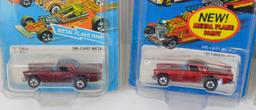 Nine Hot Wheels Blister Packs