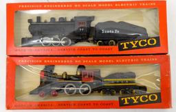 Two Tyco HO new old stock steam locomotives in original boxes