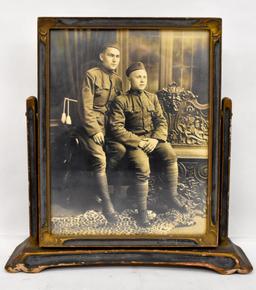 Two WWI US Soldier Photos