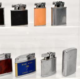 One dozen vintage cigarette lighters