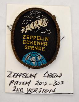 Two 1920's to 30's Zeppelin Crew Patches Germany