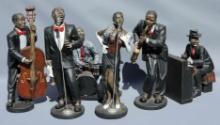 Unidentified African-American Jazz band figure set