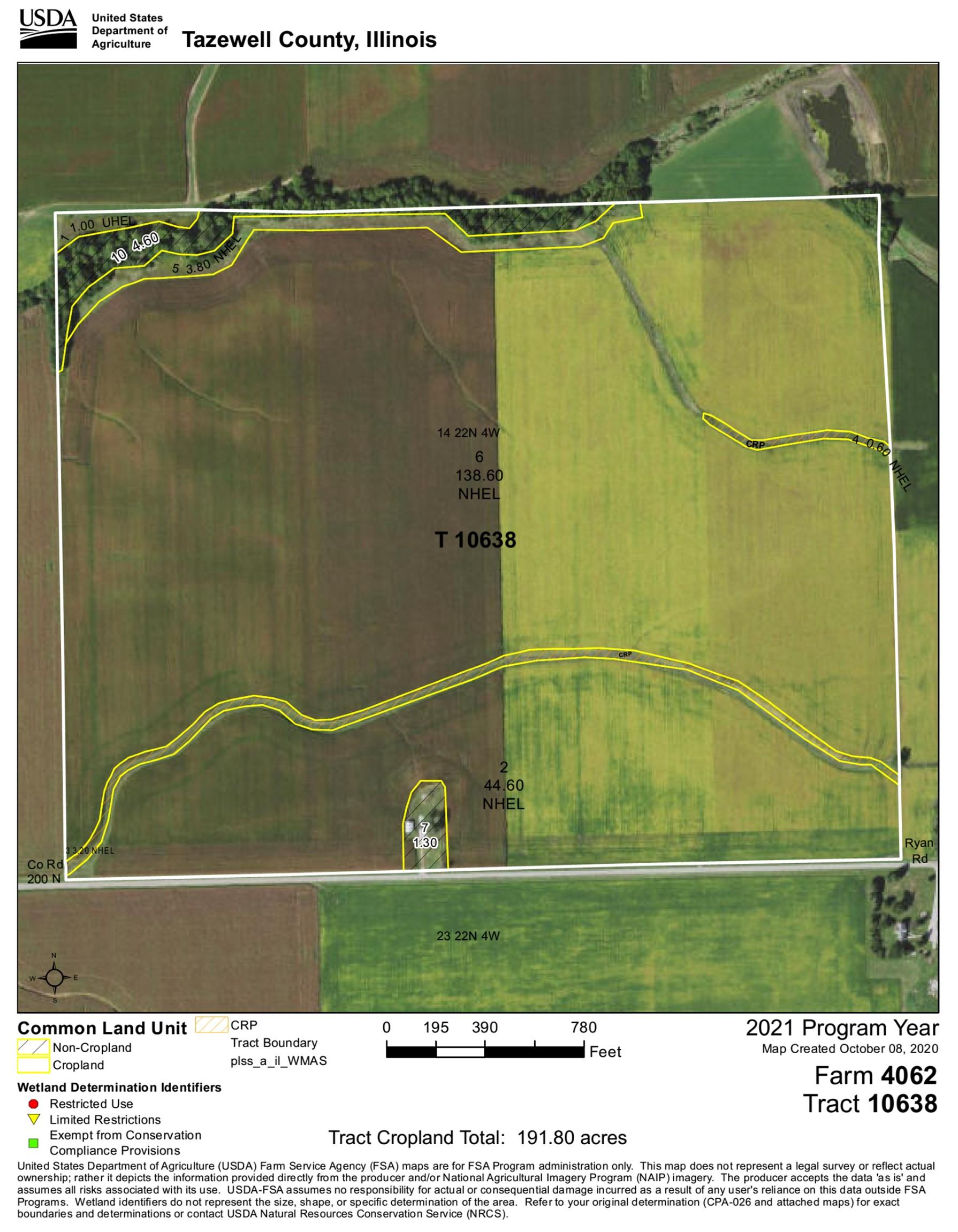 Tazewell County Farmland, Tract 1