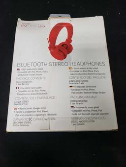 VIVITAR INFINITE Bluetooth Stereo Headphones Crimson Limited Edition