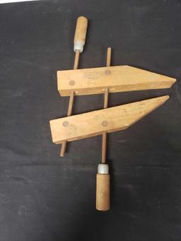 Craftsman Trademark wooden clamp