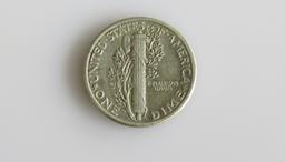 1942/41 Mercury Dime - Key Coin- Orginal XF