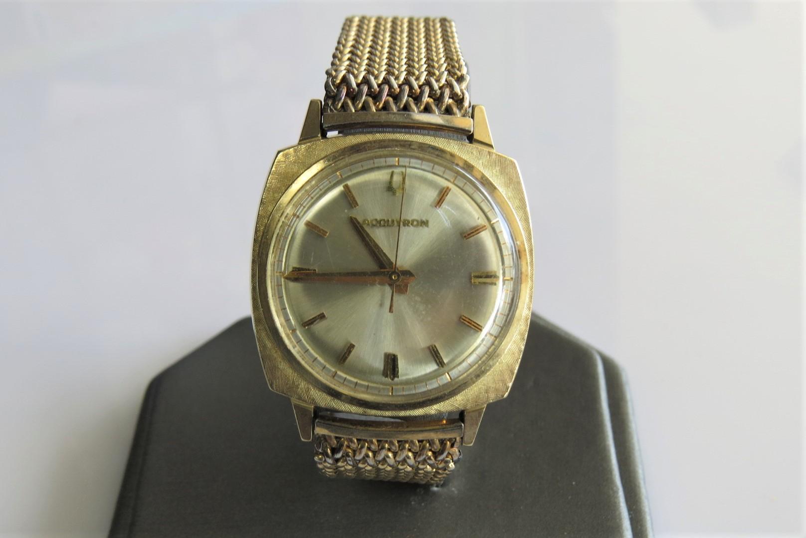 Bulova Accutron 10K Gold Vintage Watch