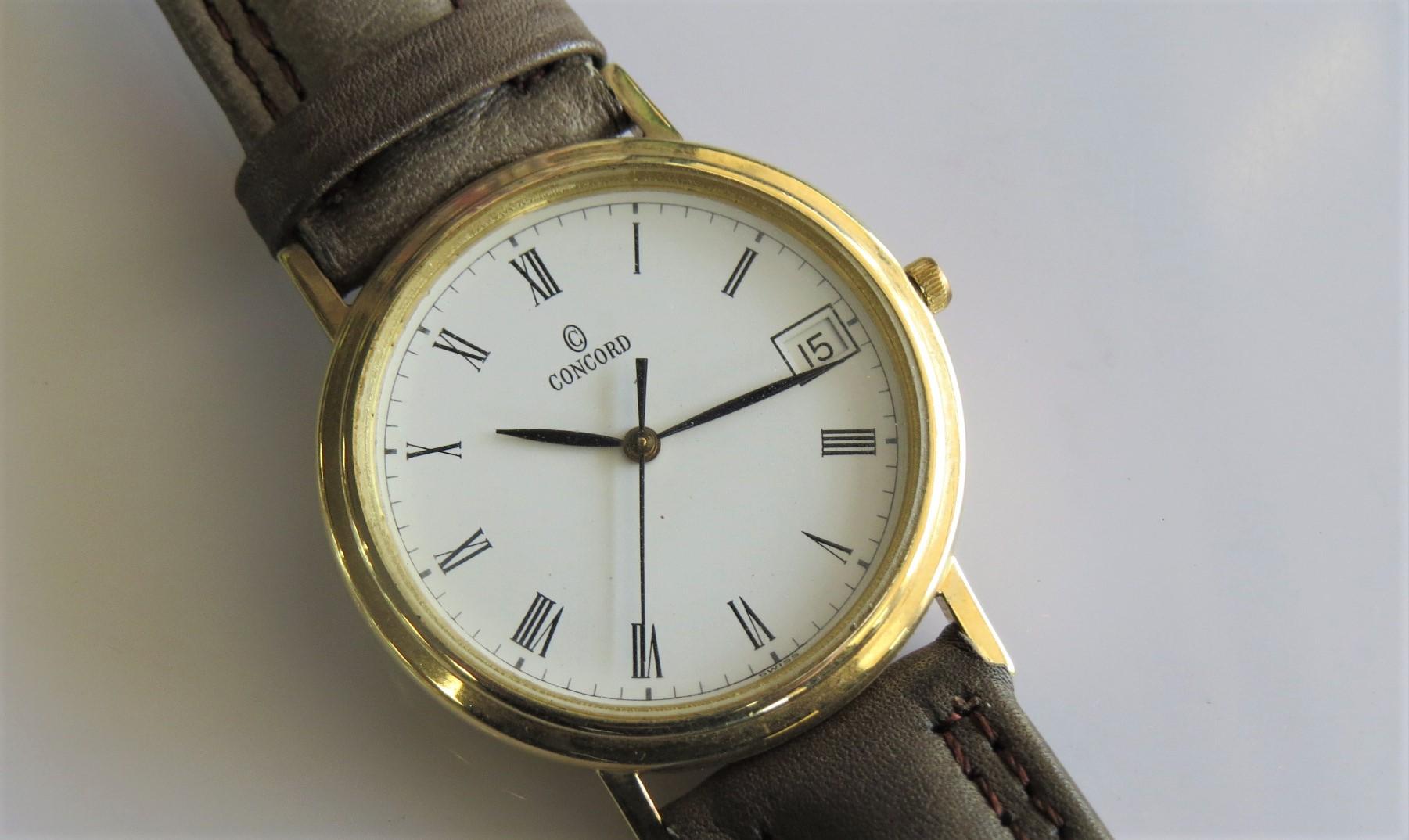 Vintage Concord 14K Yellow Gold Watch