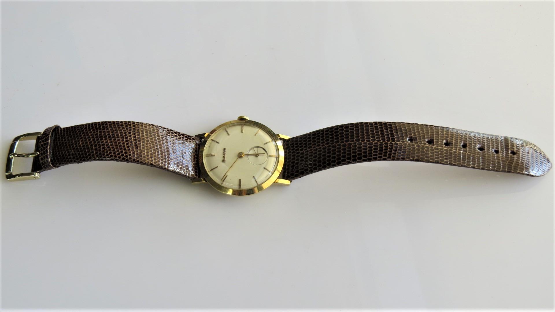 1950s Gold Bulova Watch