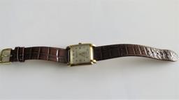 Vintage 14K Yellow Gold Mathey Tissot Watch