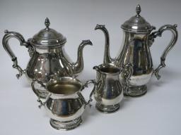 Prelude Sterling 4-Piece Tea Set