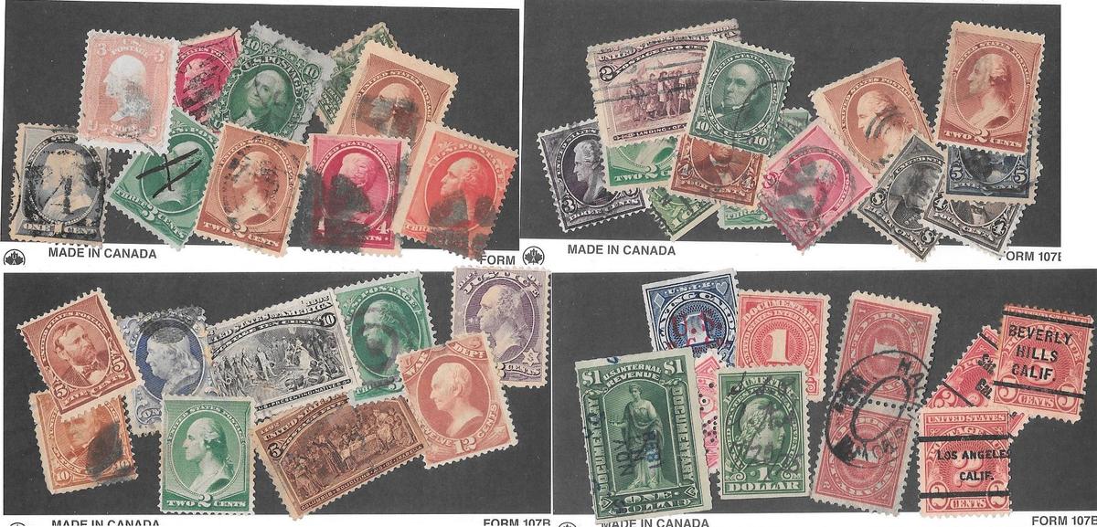 60+ Older US Stamps Inc. Grills, Blackjack & more