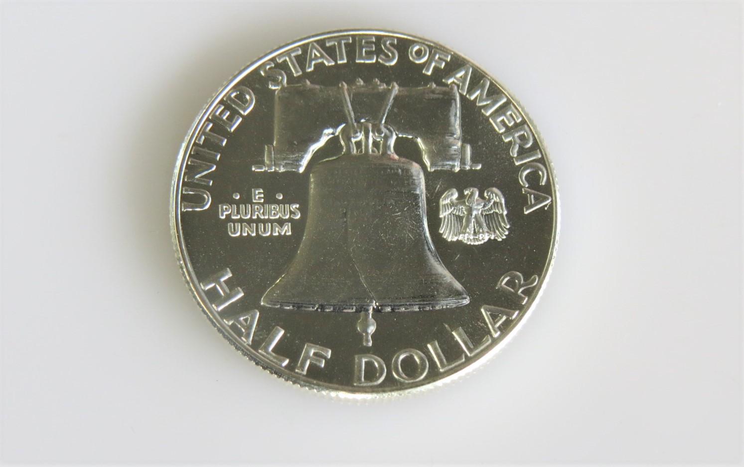 1957 Franklin Half-Dollar Gem Proof