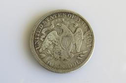 1890 Seated Quarter- Semi-Key Date VF-XF