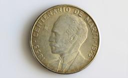 1953 Cuba Un Peso (One Peso) Original Choice Unc