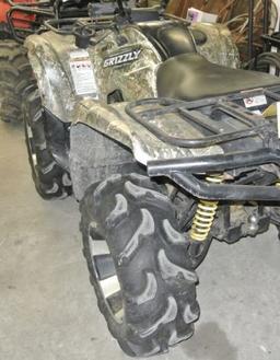 2008 Yamaha 700 FI Grizzly Four Wheeler - Runs Great- Clean Title