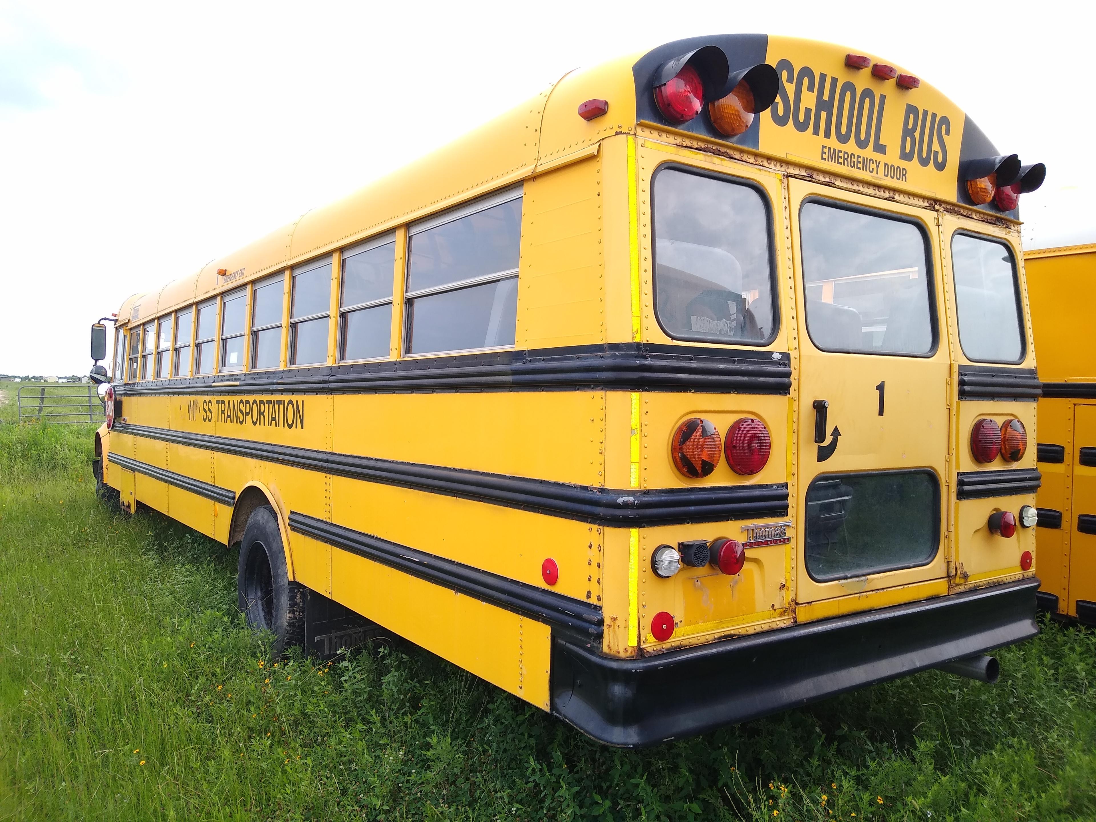 1998 Thomas Built School Bus - 65 Passenger- 122323 Miles - Clean Title - Runs Great