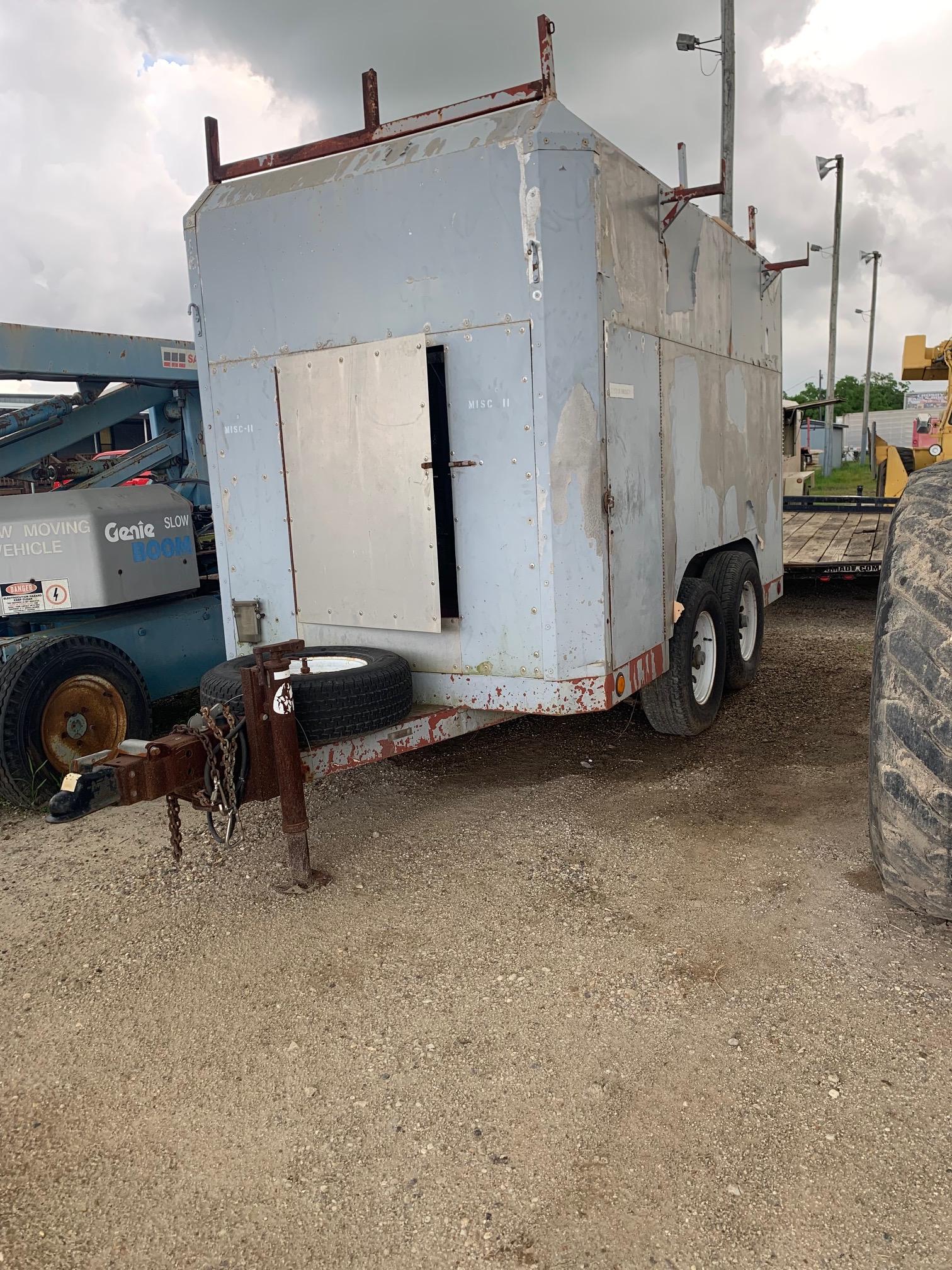 Enclosed Trailer With Welders And Generator