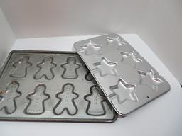 Nestle Toll House Cookie Kids cookie sheet and Star Cookie Pops sheet