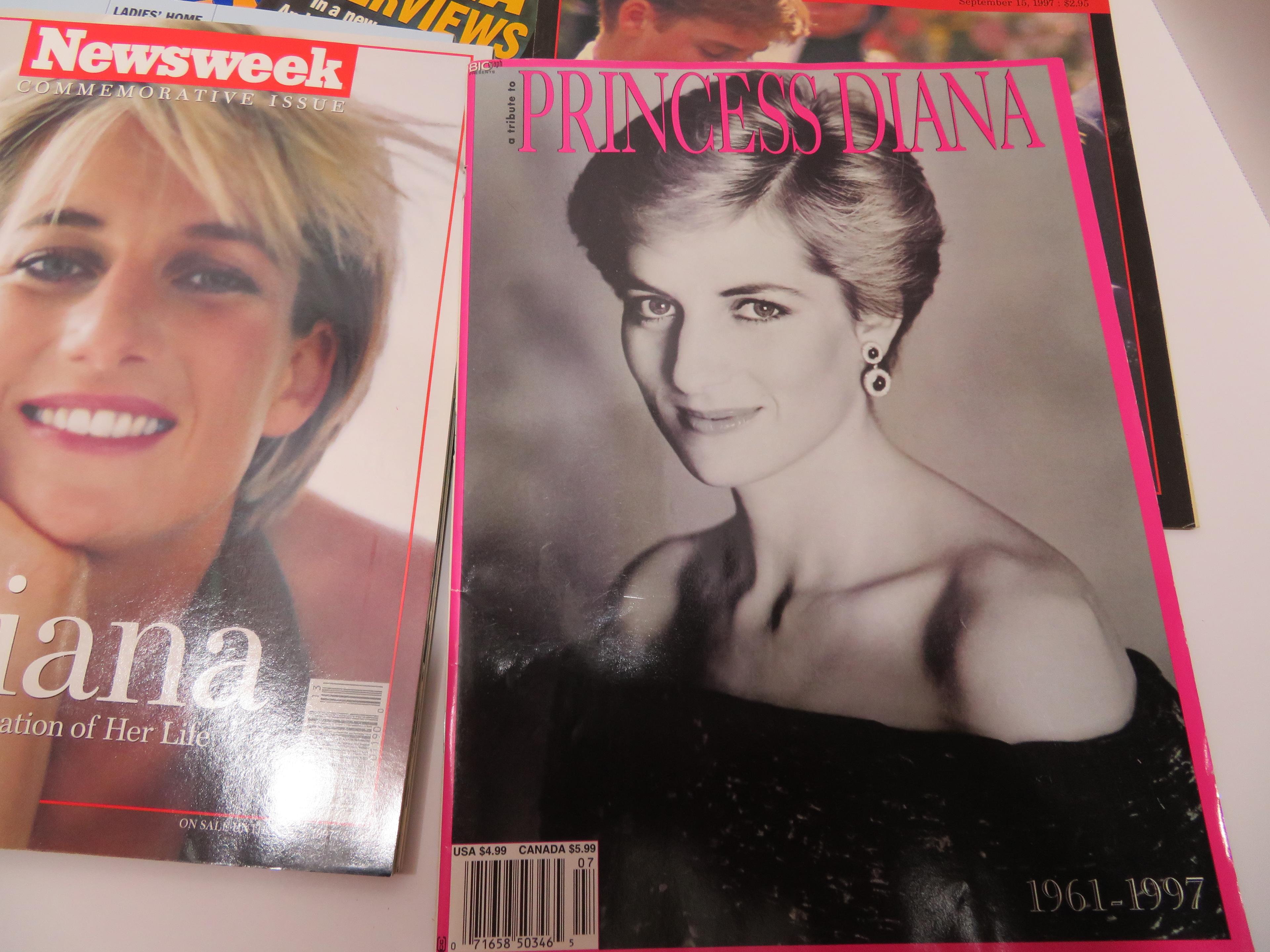 10 Princess Di Magizines and publications