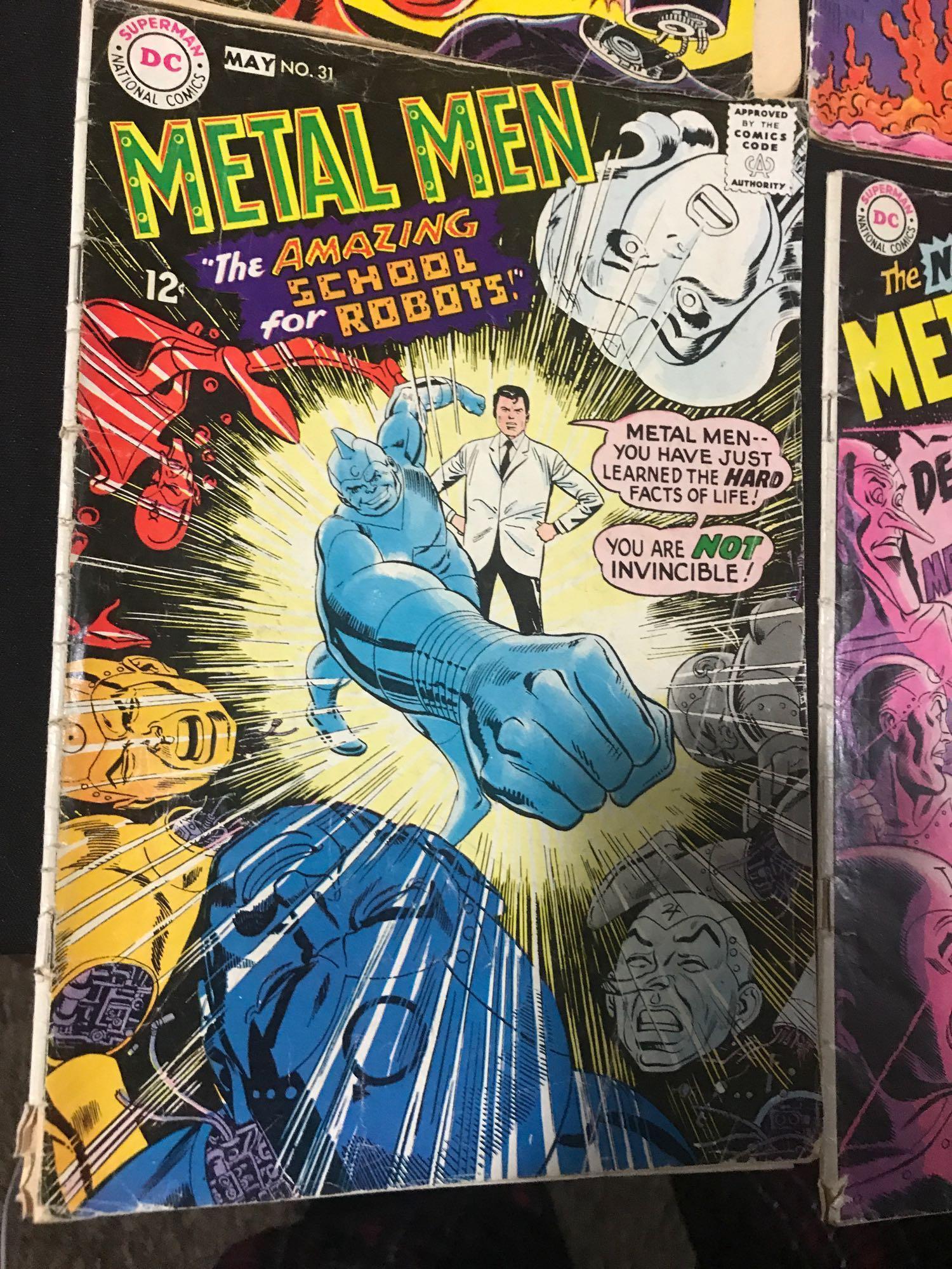 DC Metal Men Comics