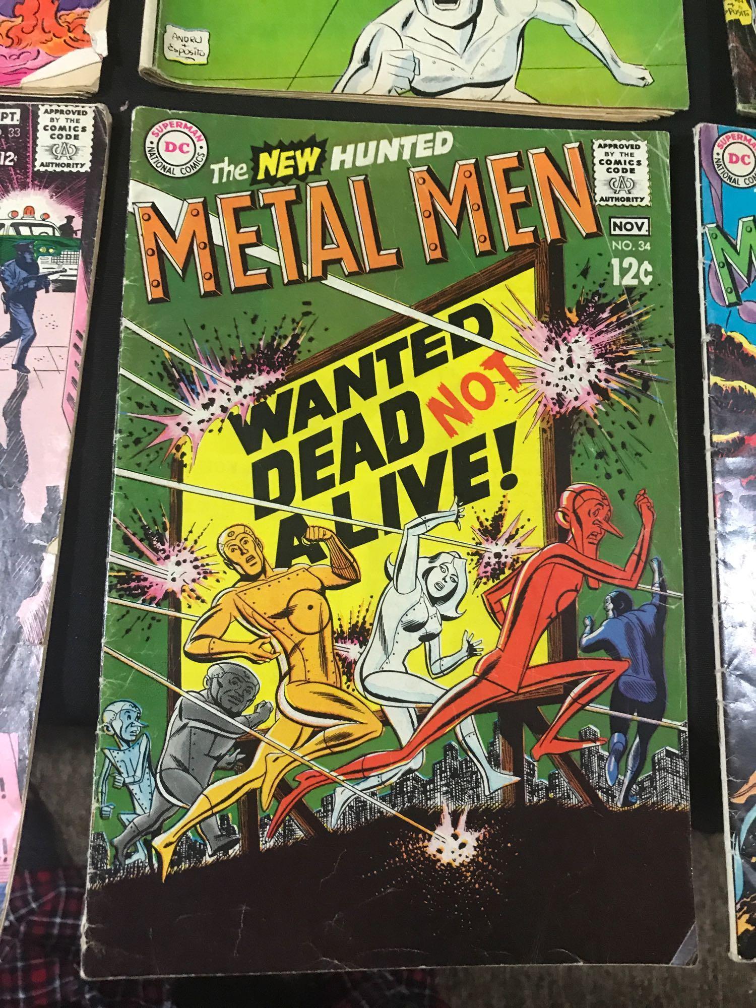 DC Metal Men Comics