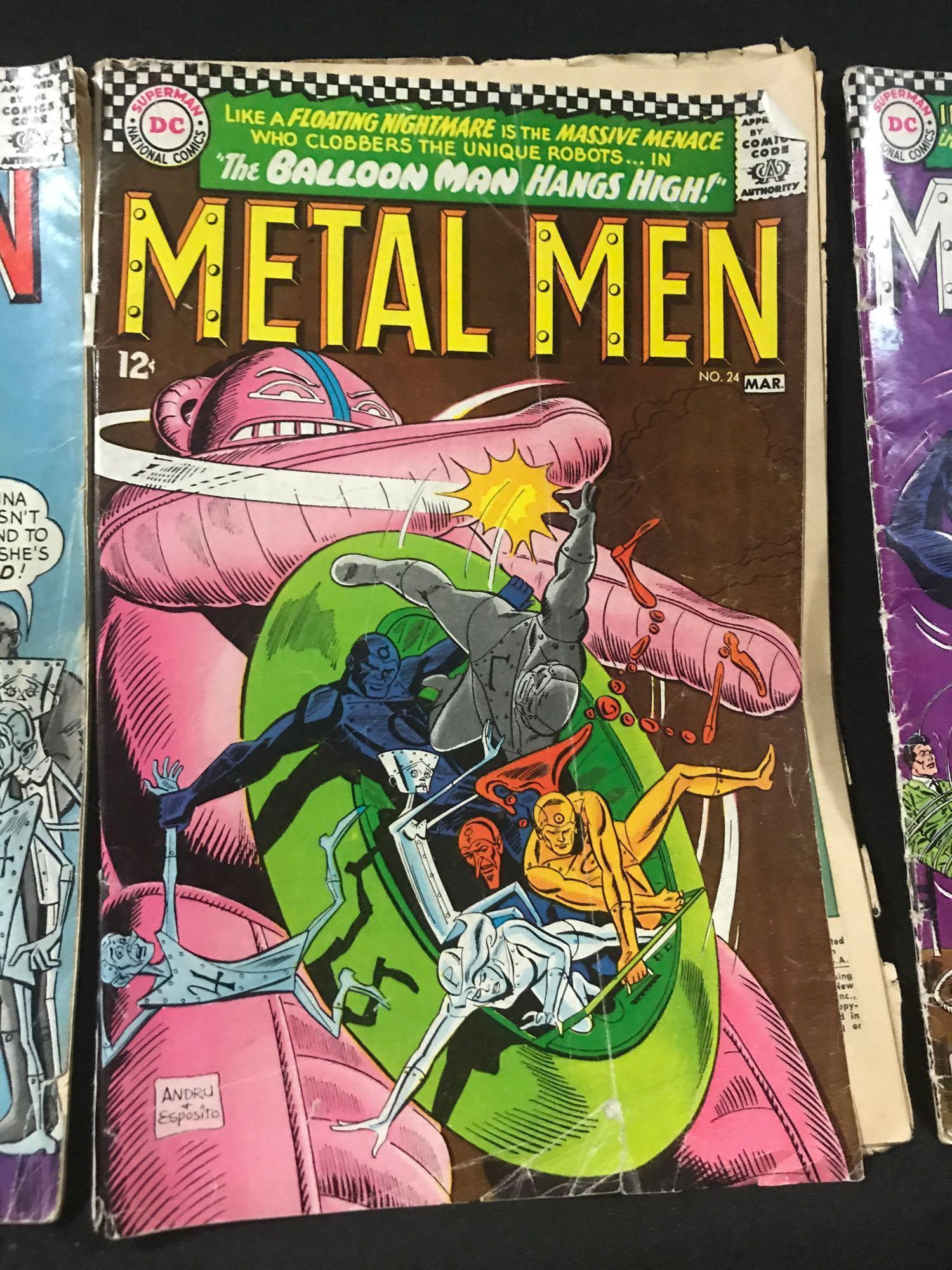 DC Metal Men Comics