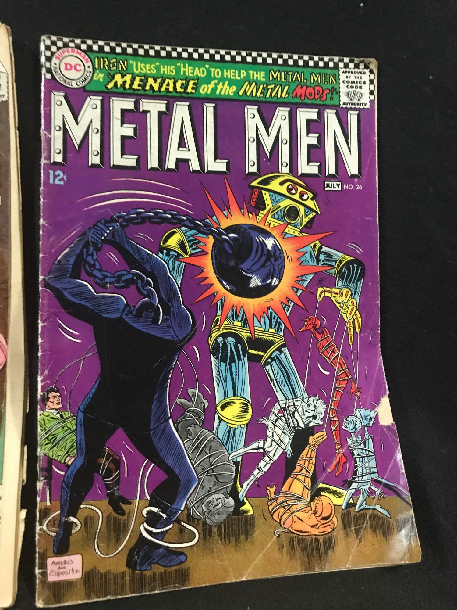 DC Metal Men Comics