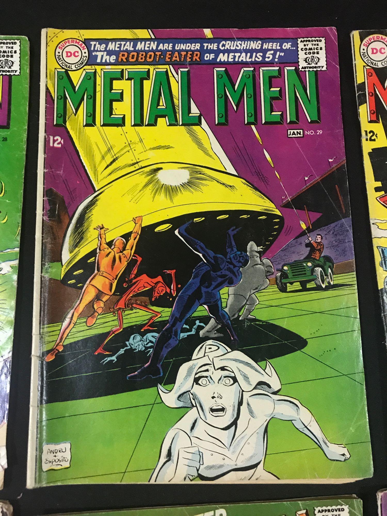 DC Metal Men Comics