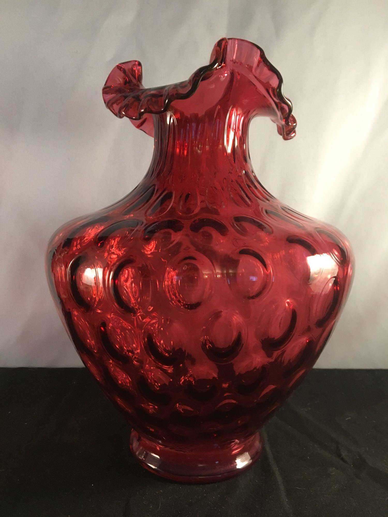Impeccable Large Fenton Vase