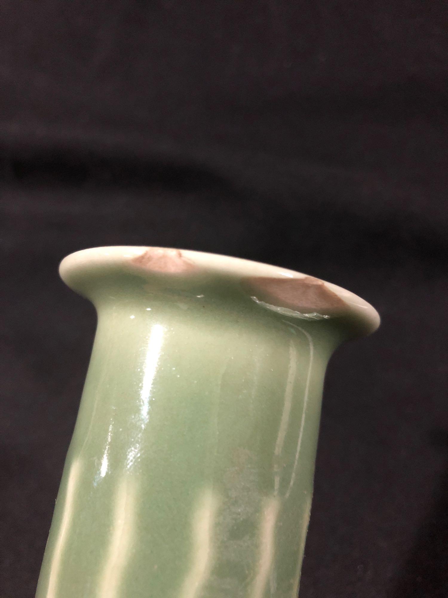 Green Rookwood Vase