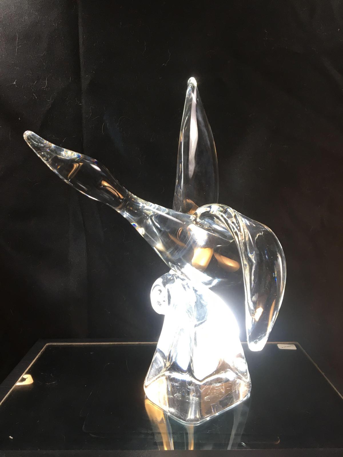 Steuben Glass Duck