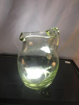 Dominick Labino Art Glass Pitcher