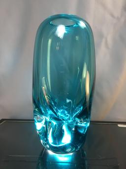 Baker OBrien Art Glass Vase