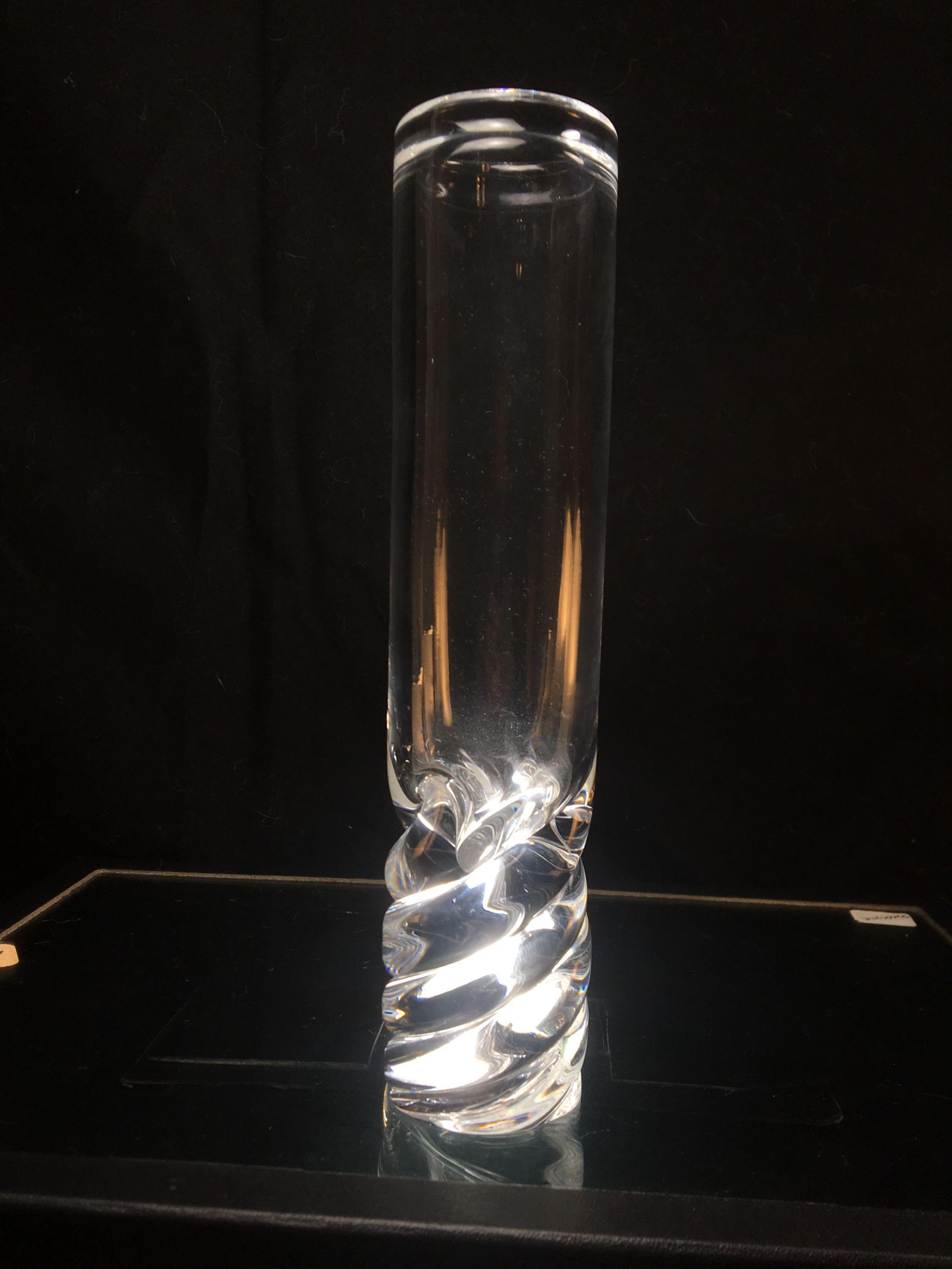 Steuben Hand Blown Bud Vase