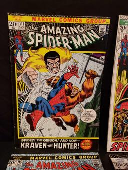 Marvel Bronze Age Comics AMAZING SPIDER-MAN 111-118