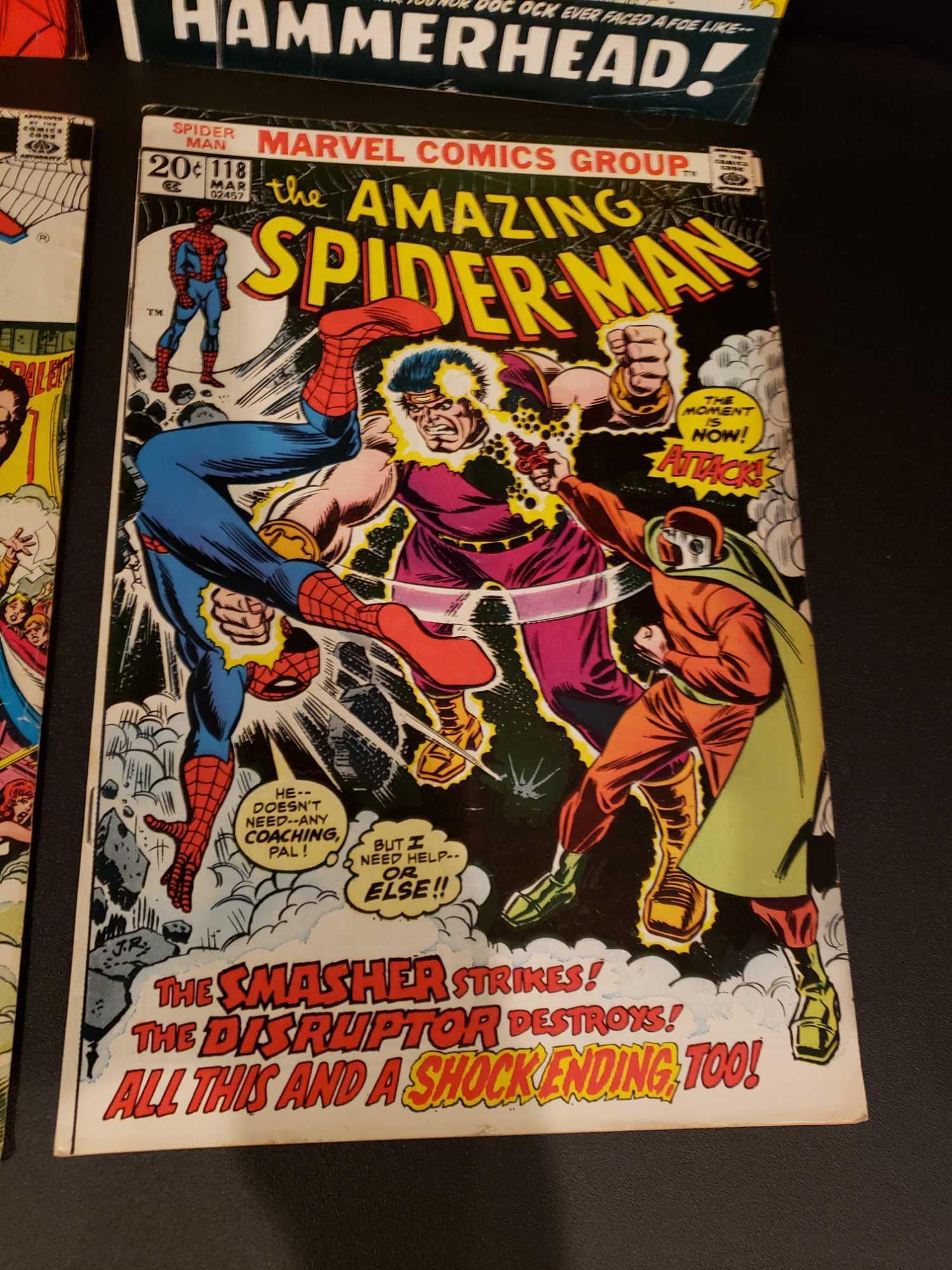 Marvel Bronze Age Comics AMAZING SPIDER-MAN 111-118