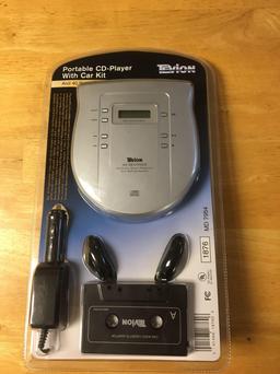 Tevion Portable CD Player With Car Kit