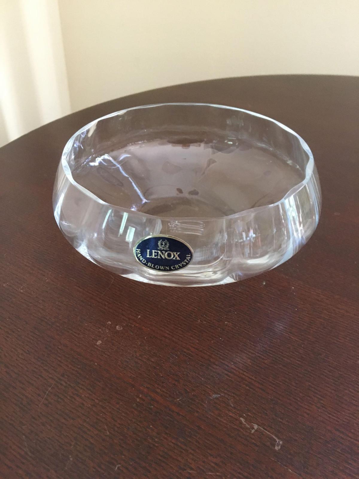 Hand Blown Lenox Dish