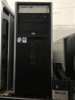 Eight Assorted Dell/HP Computer Towers