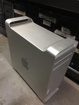 Two Apple Computer Towers