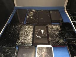 13 Mixed Bulk Purchased Cell Phones